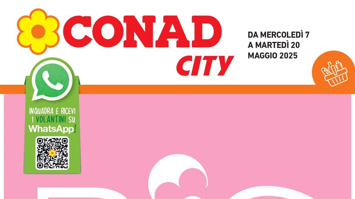 Volantino Conad City Lombardia dal 7 maggio 2025