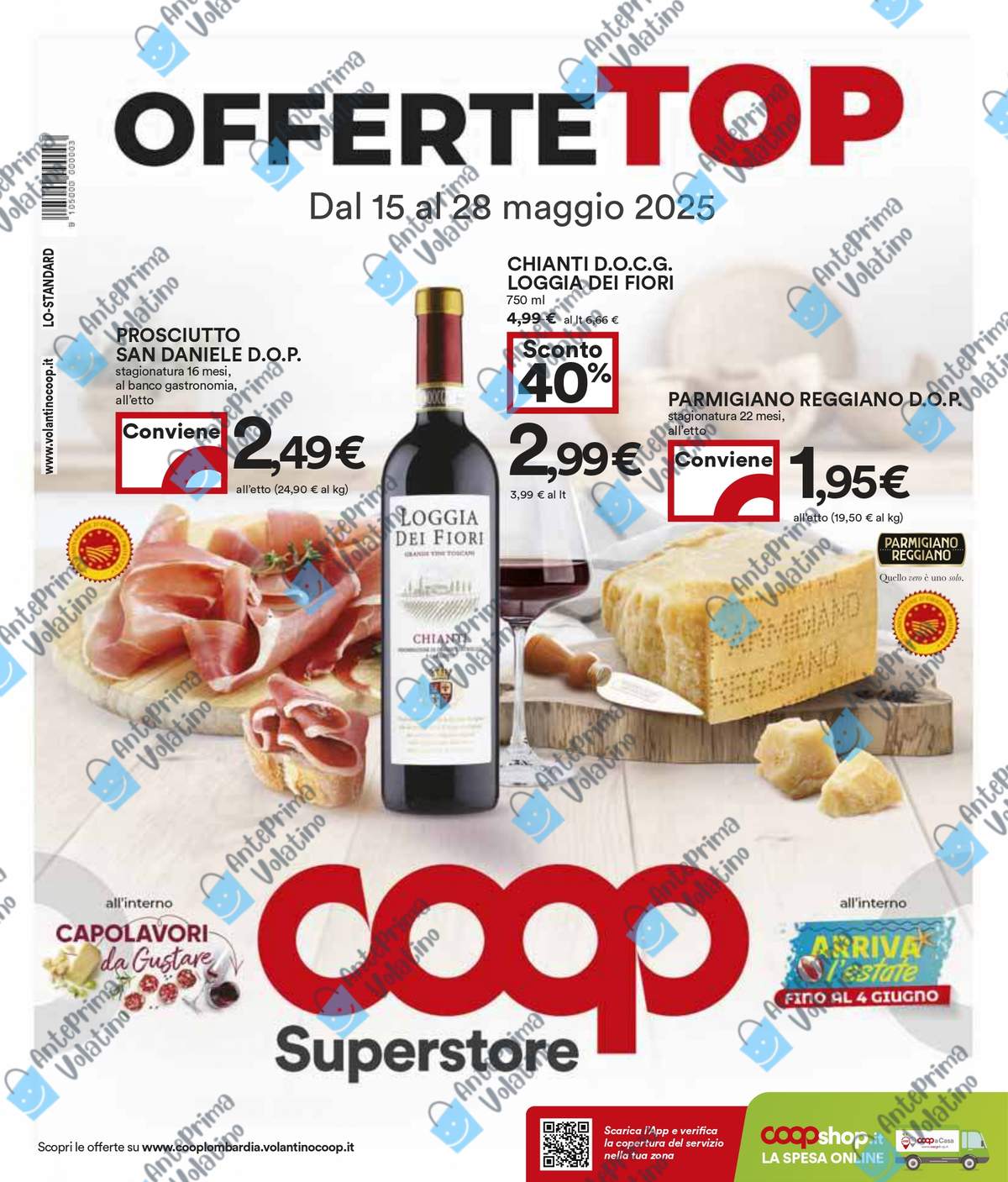 Volantino Coop dal 15 maggio 2025
