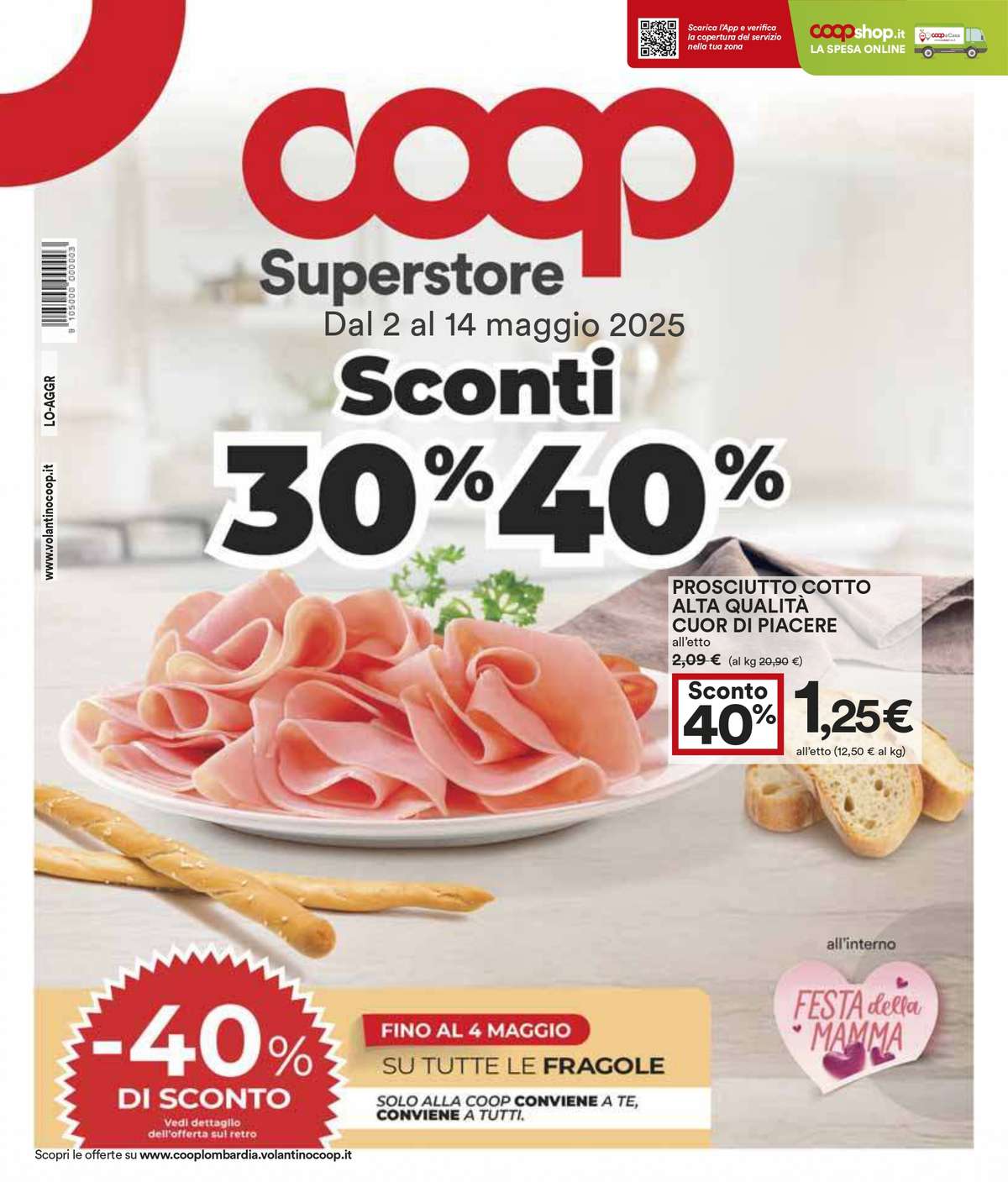 Volantino Coop dal 2 maggio 2025