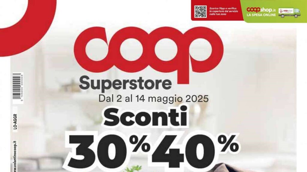 Volantino Coop dal 2 maggio 2025
