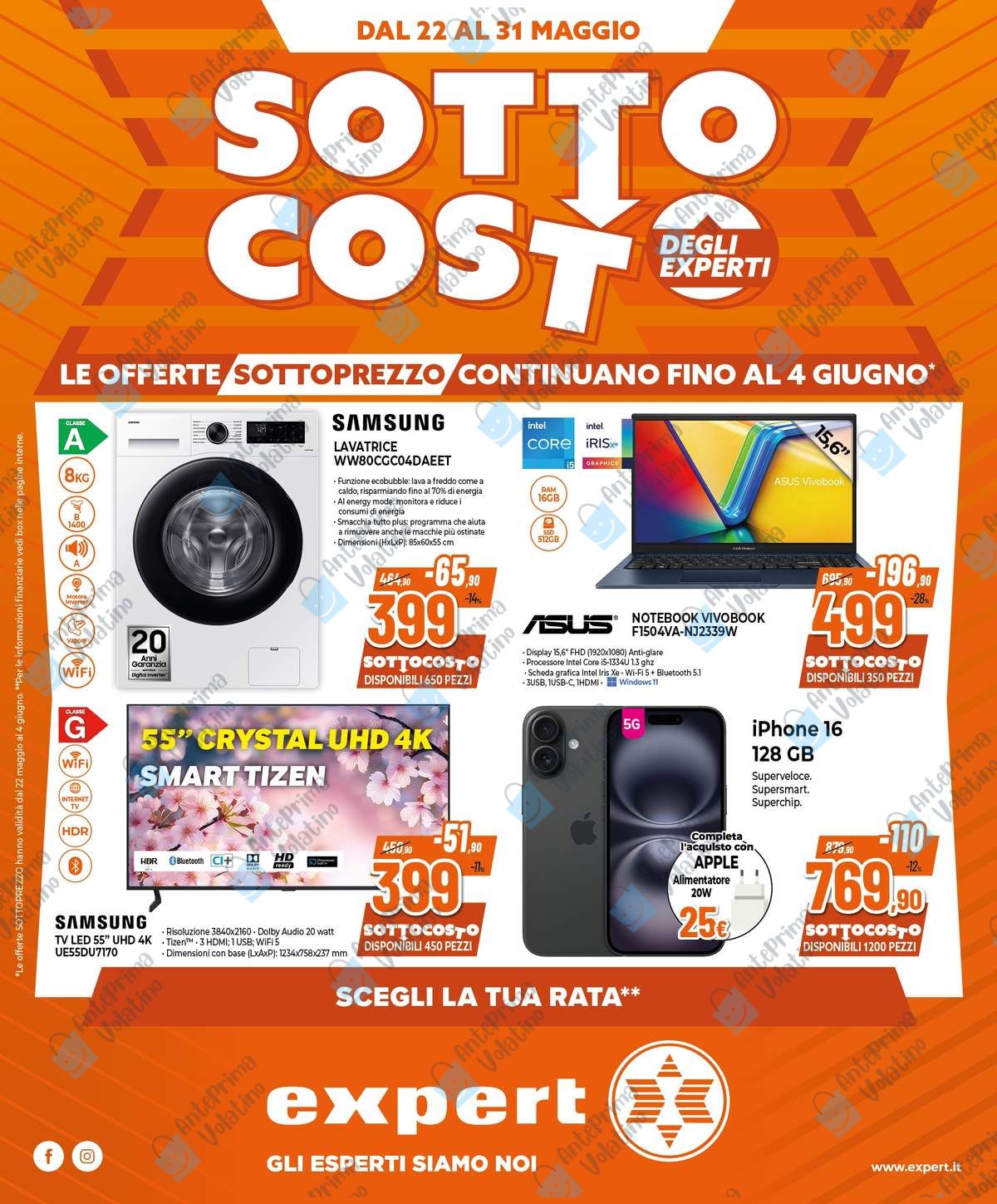 Volantino Expert dal 22 maggio 2025