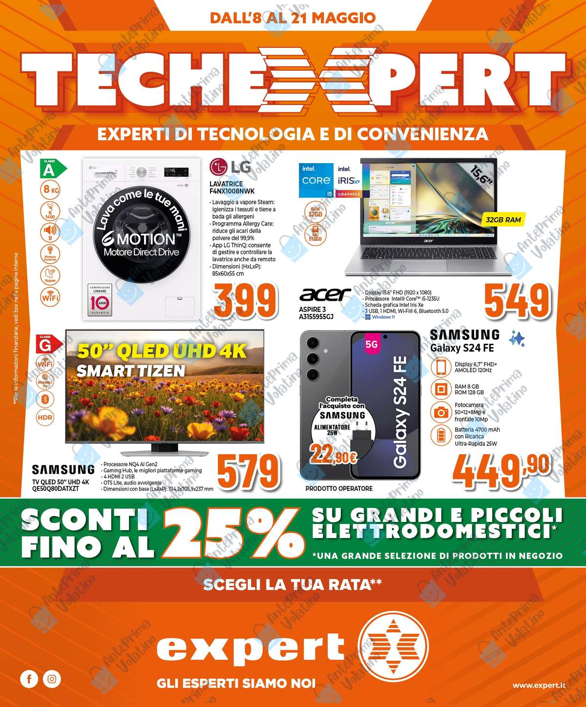 Volantino Expert dal 8 maggio 2025
