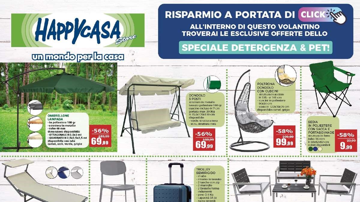 Volantino Happy Casa dal 14 maggio 2025