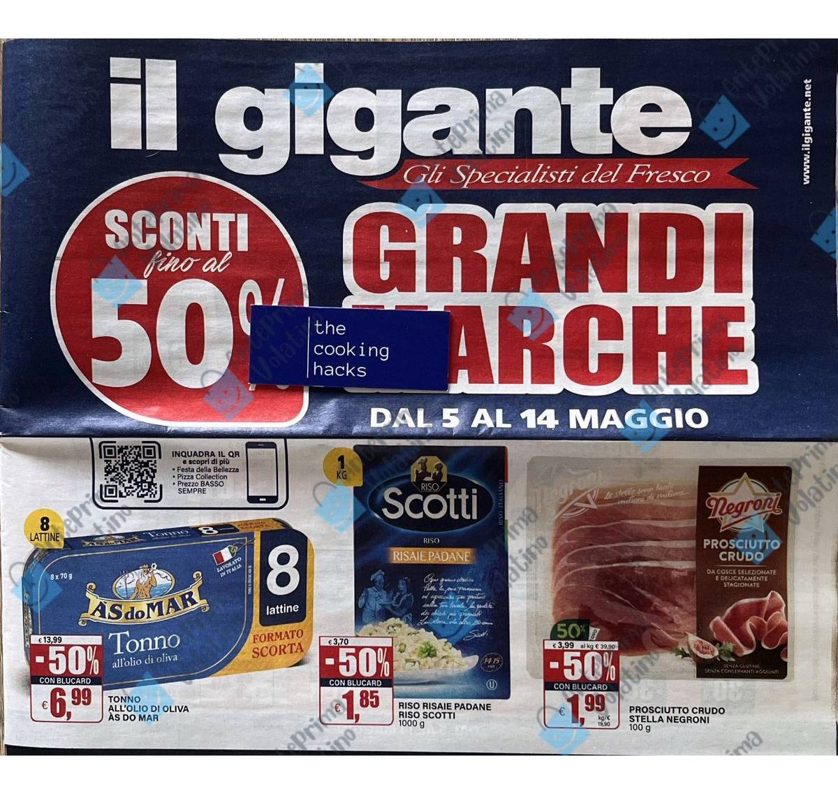 Volantino Il Gigante dal 5 maggio 2025
