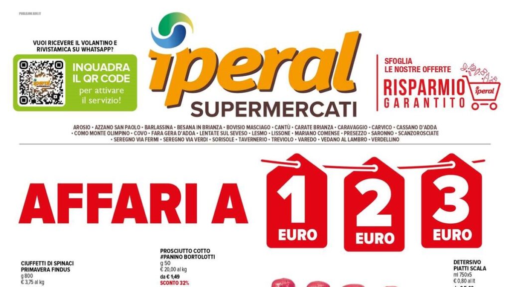 Volantino Iperal dal 7 maggio 2025