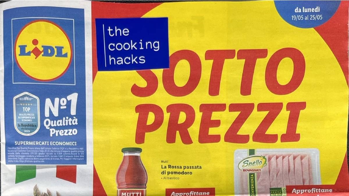 Volantino Lidl dal 19 maggio 2025