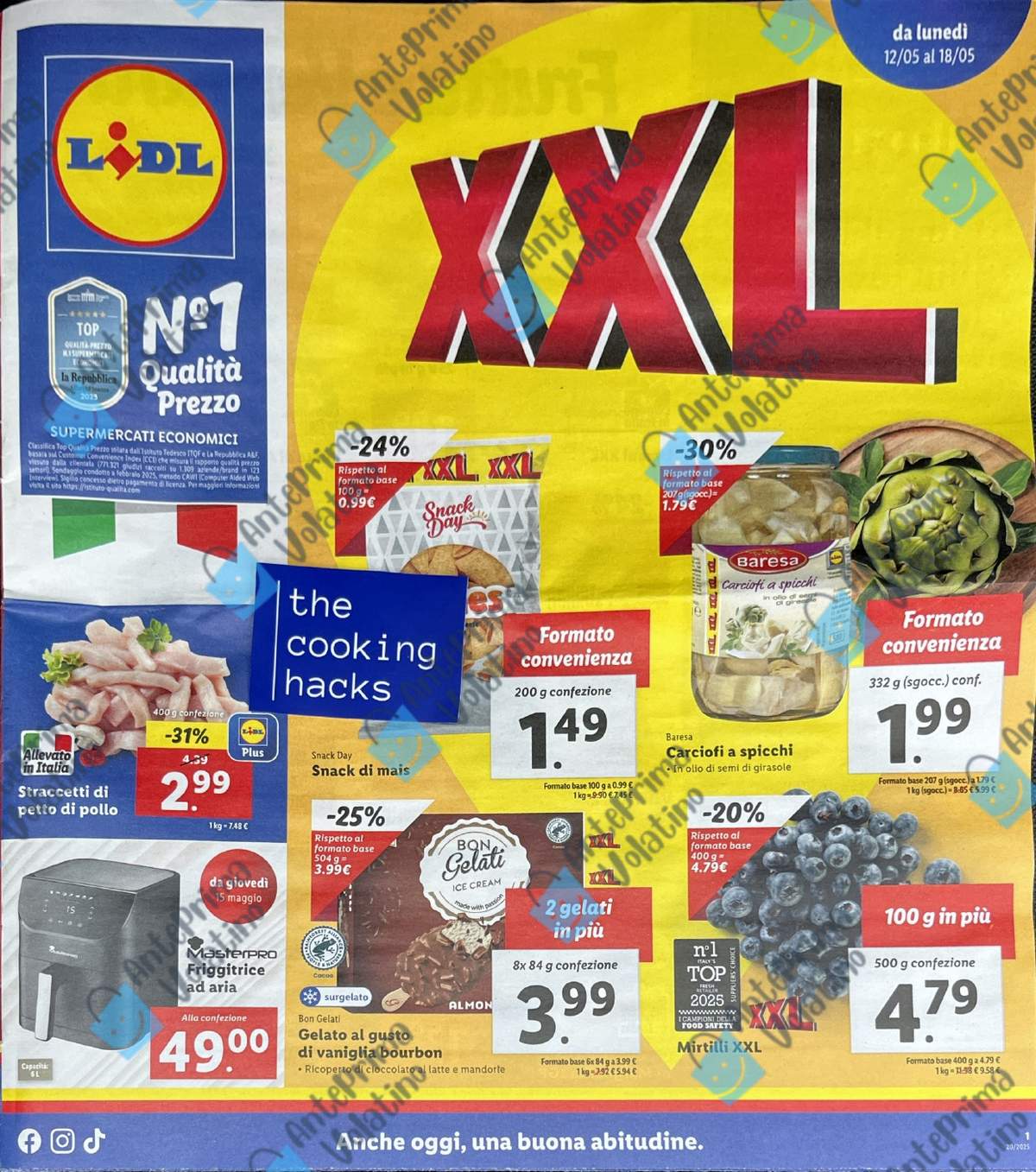 Volantino Lidl dal 12 maggio 2025