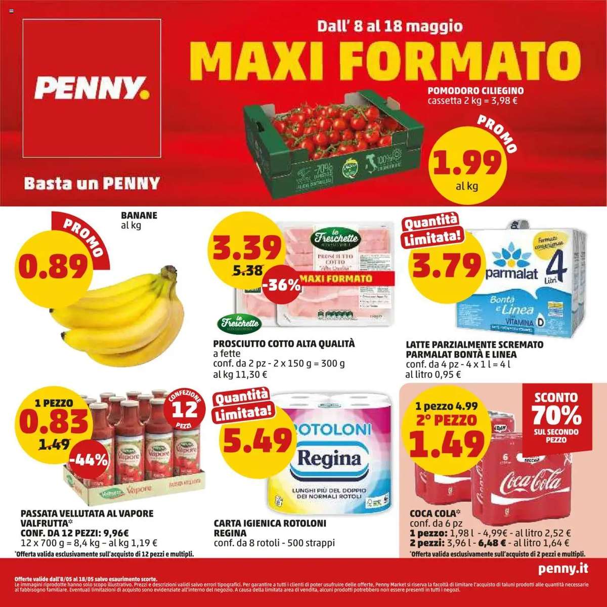 Volantino Penny dal 8 maggio 2025