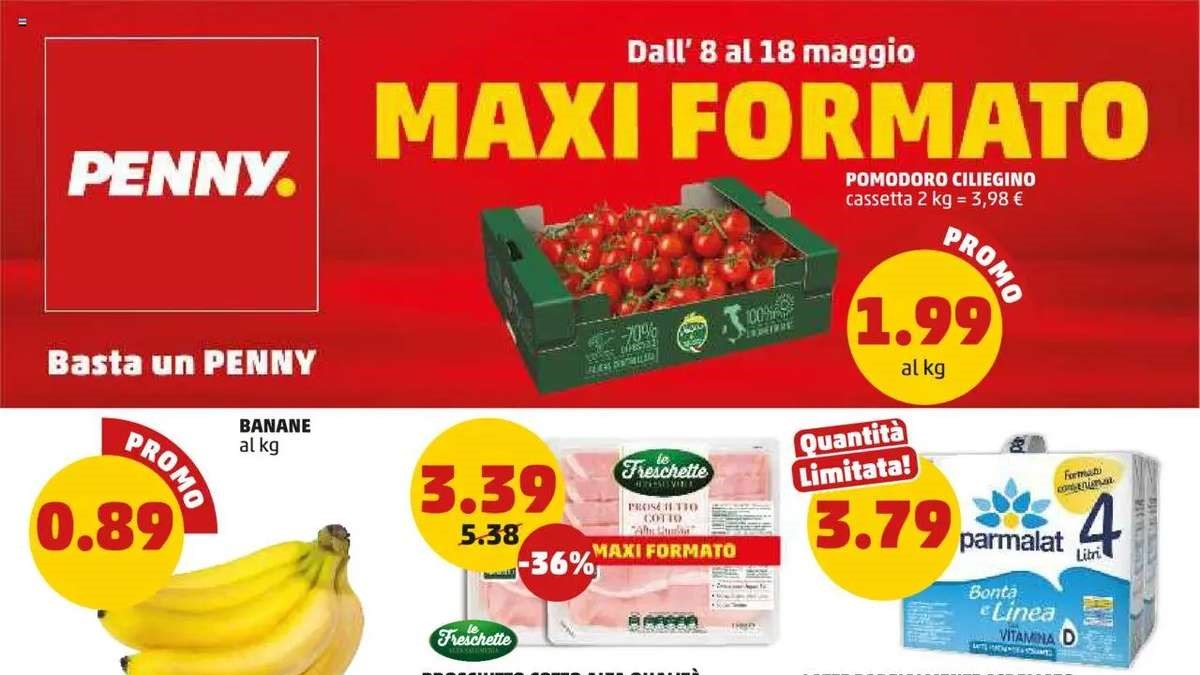 Volantino Penny dal 8 maggio 2025