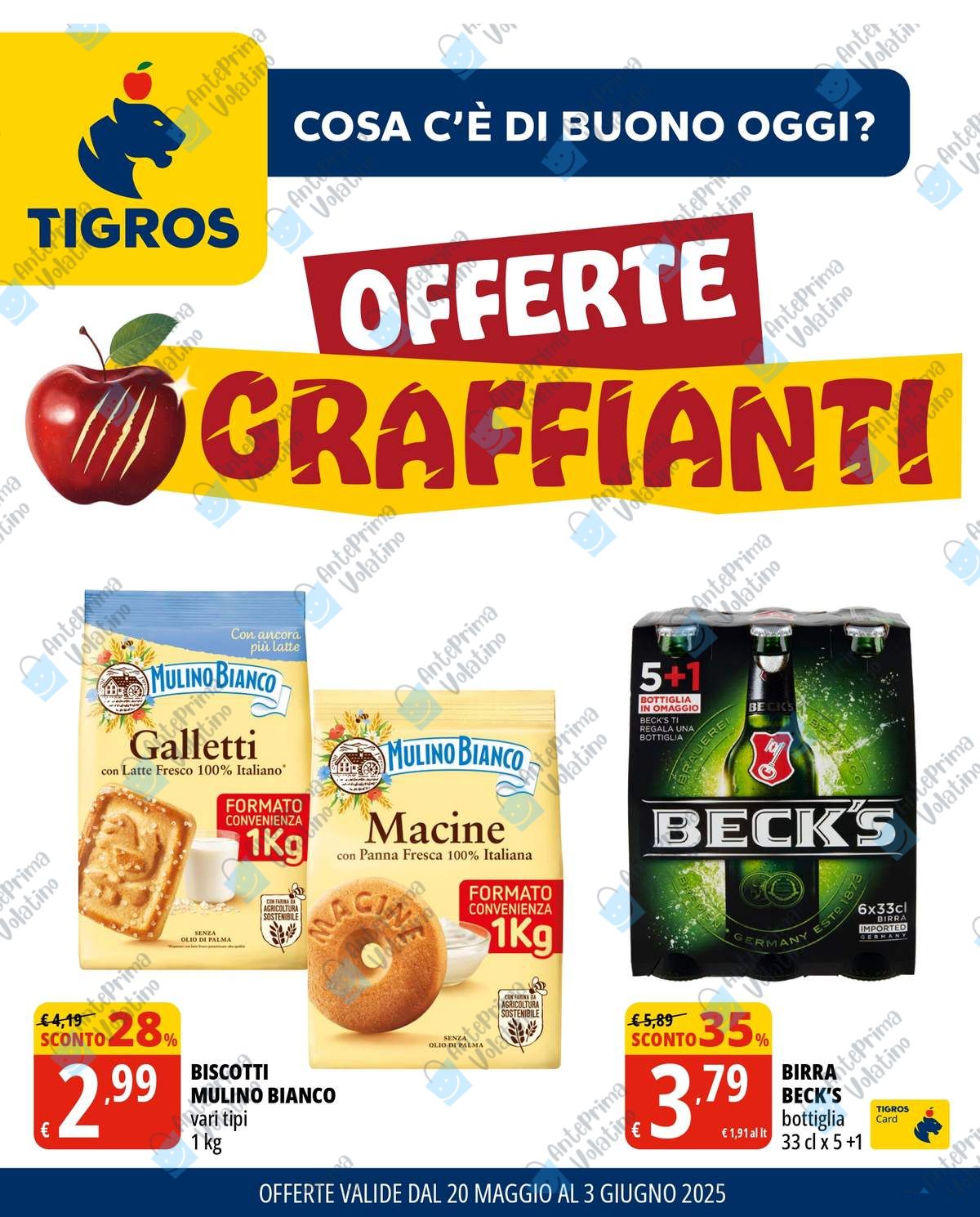 Volantino Tigros dal 20 maggio 2025
