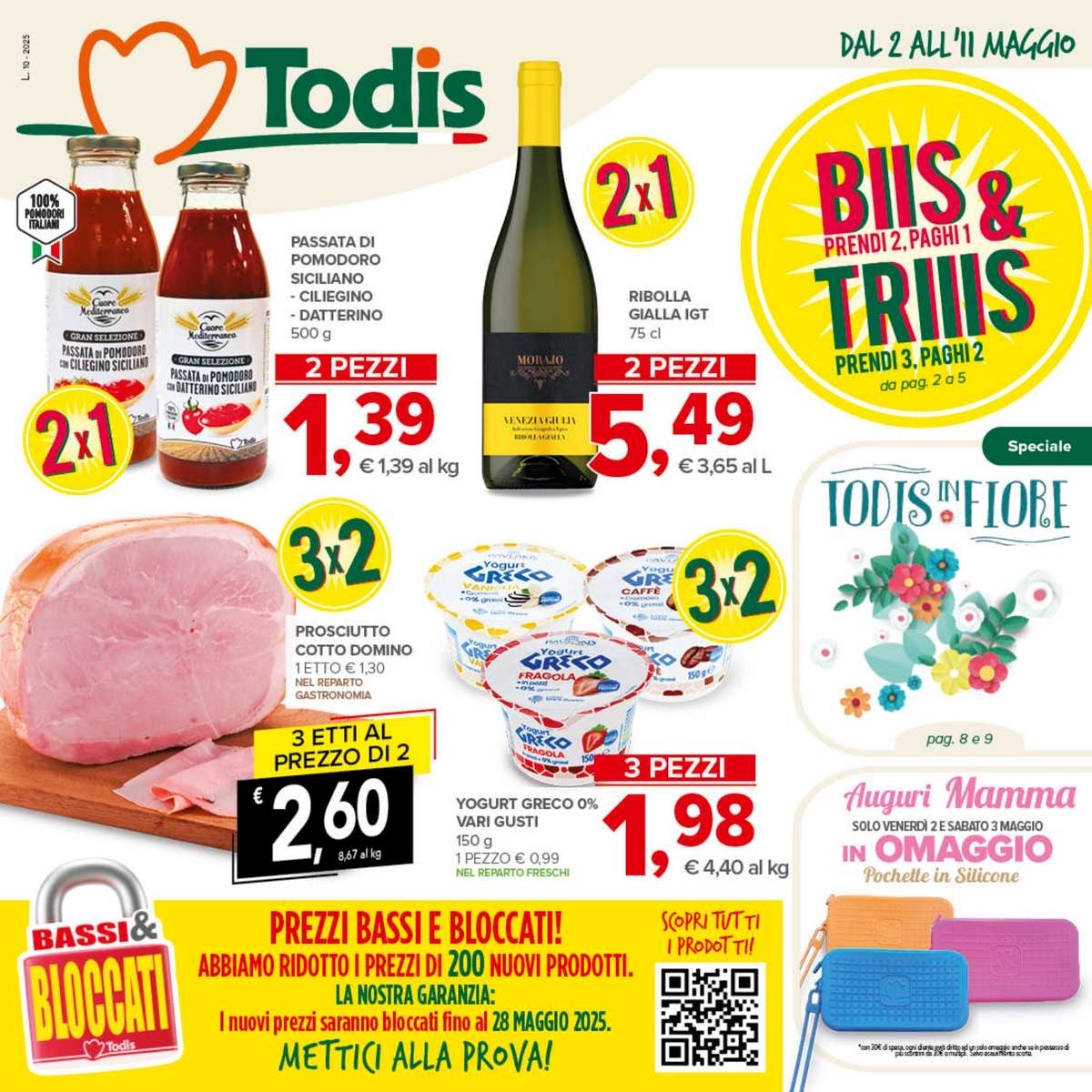 Volantino Todis dal 2 maggio 2025
