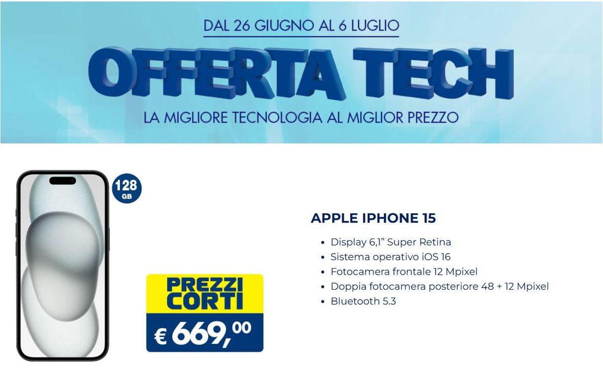 Esselunga Offerta Tech dal 26 giugno 2025