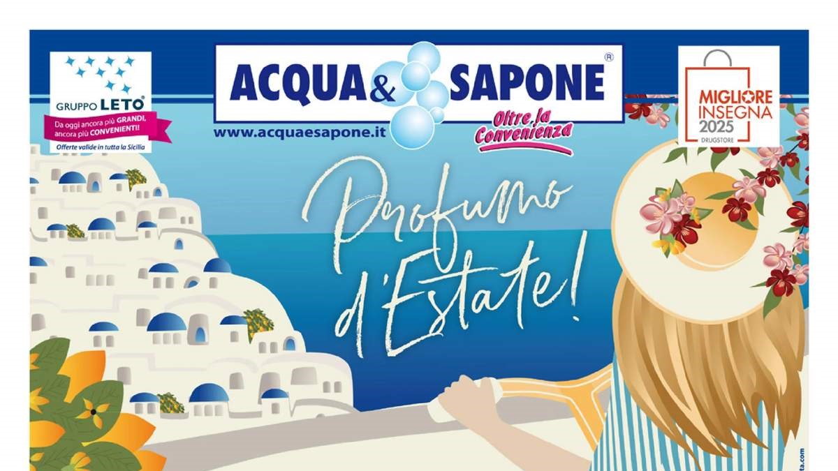 Volantino Acqua e Sapone Sicilia dal 3 giugno 2025