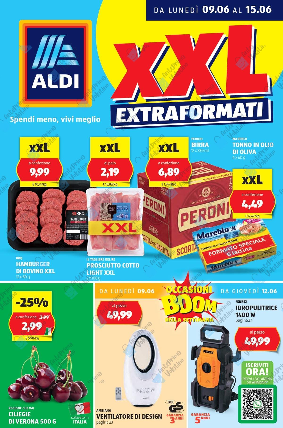 Anteprima Volantino ALDI dal 9 giugno 2025