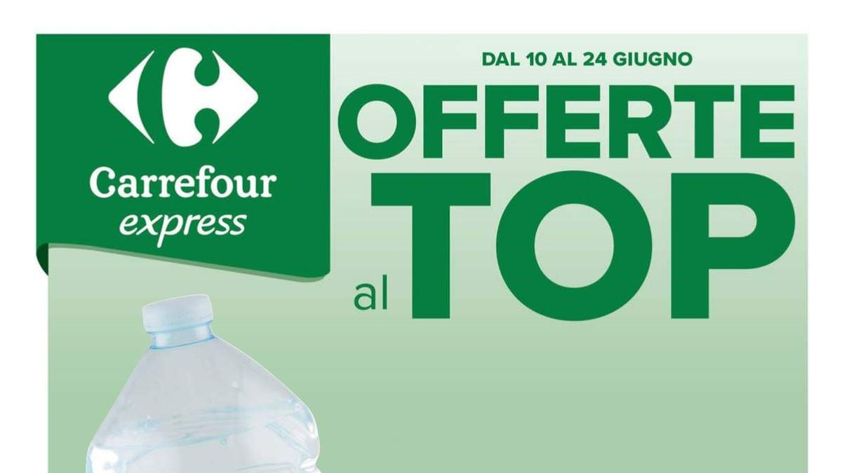 Volantino Carrefour Express dal 10 giugno 2025