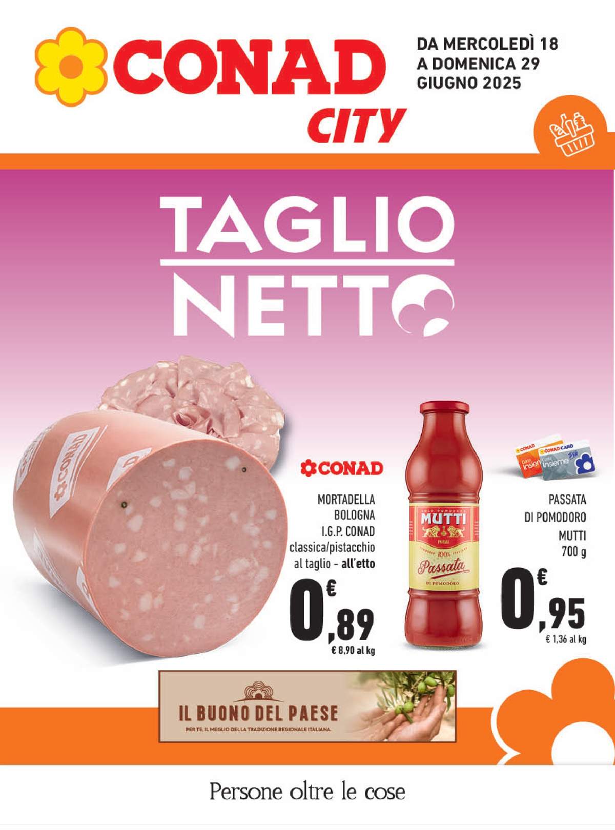 Volantino Conad City Campania dal 18 giugno 2025