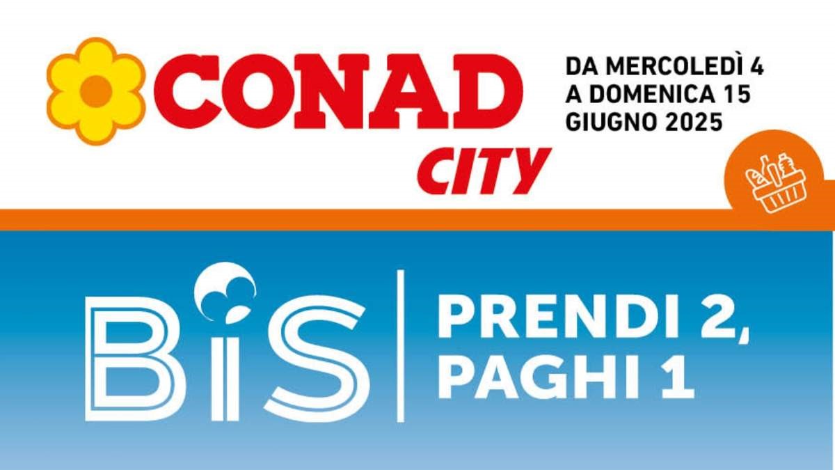 Volantino Conad City Lazio dal 4 giugno 2025