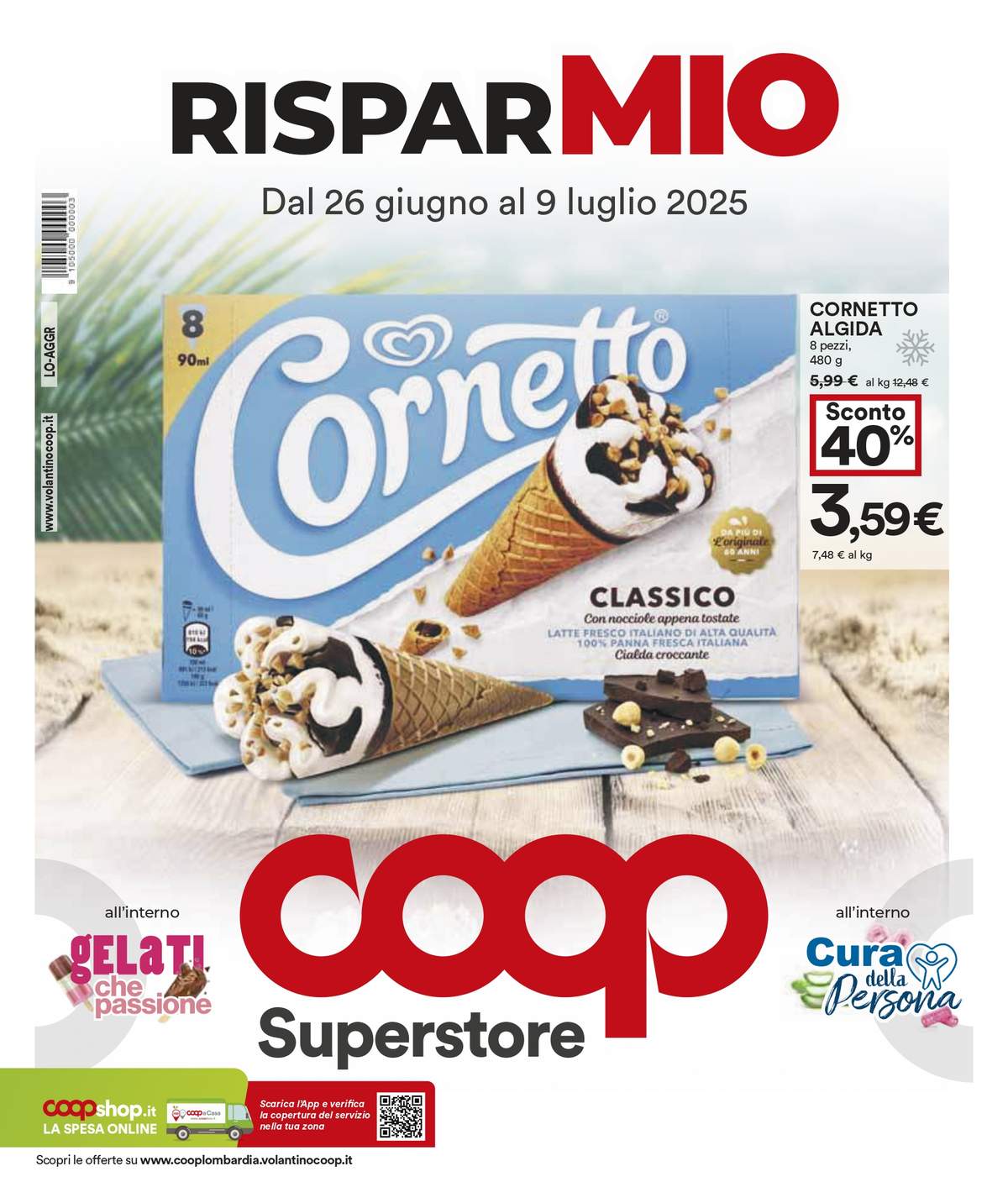 Volantino Coop dal 26 giugno 2025