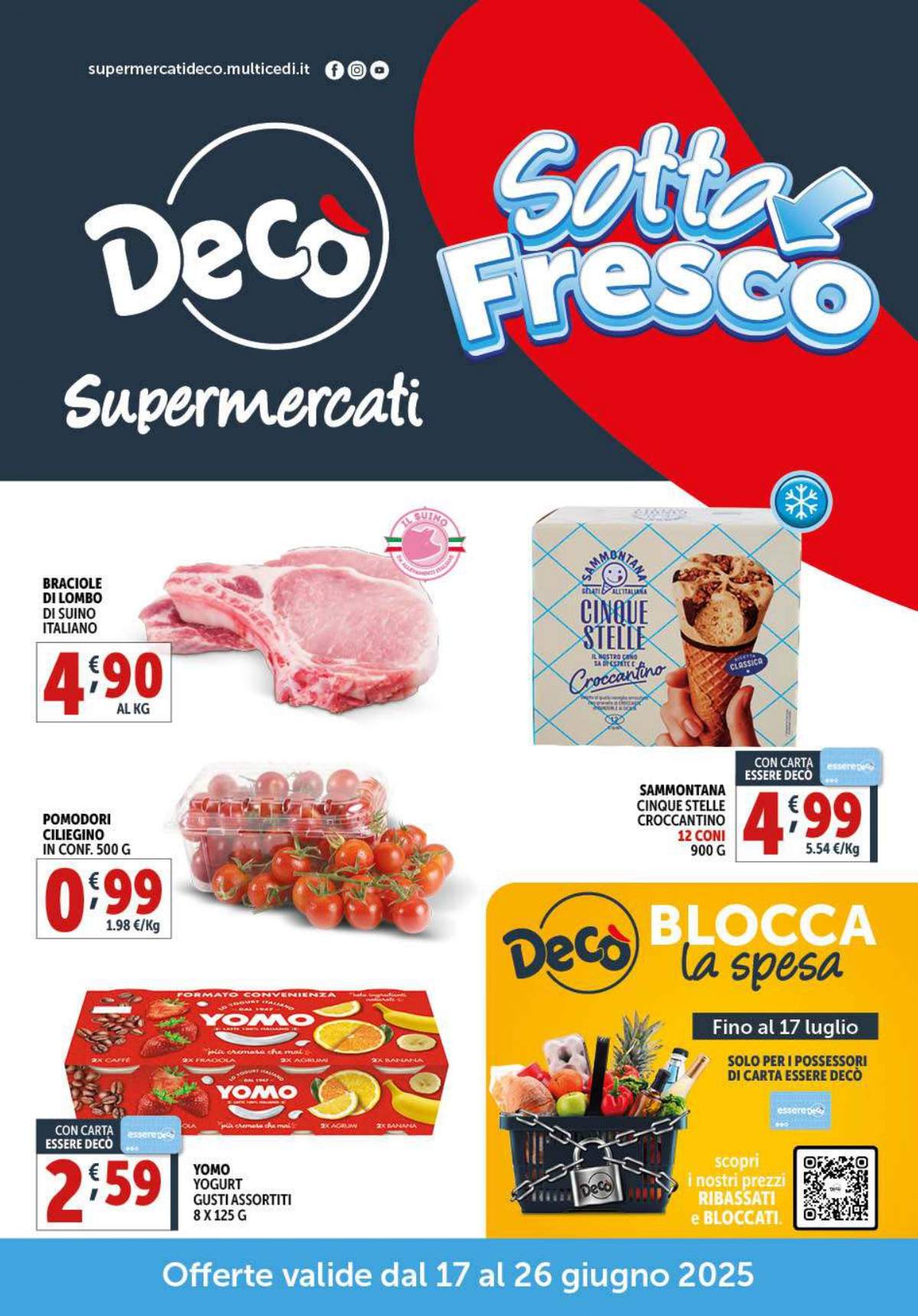 Volantino Decò dal 17 giugno 2025
