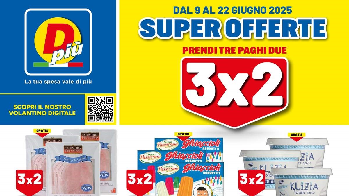 Volantino Dpiù dal 9 giugno 2025