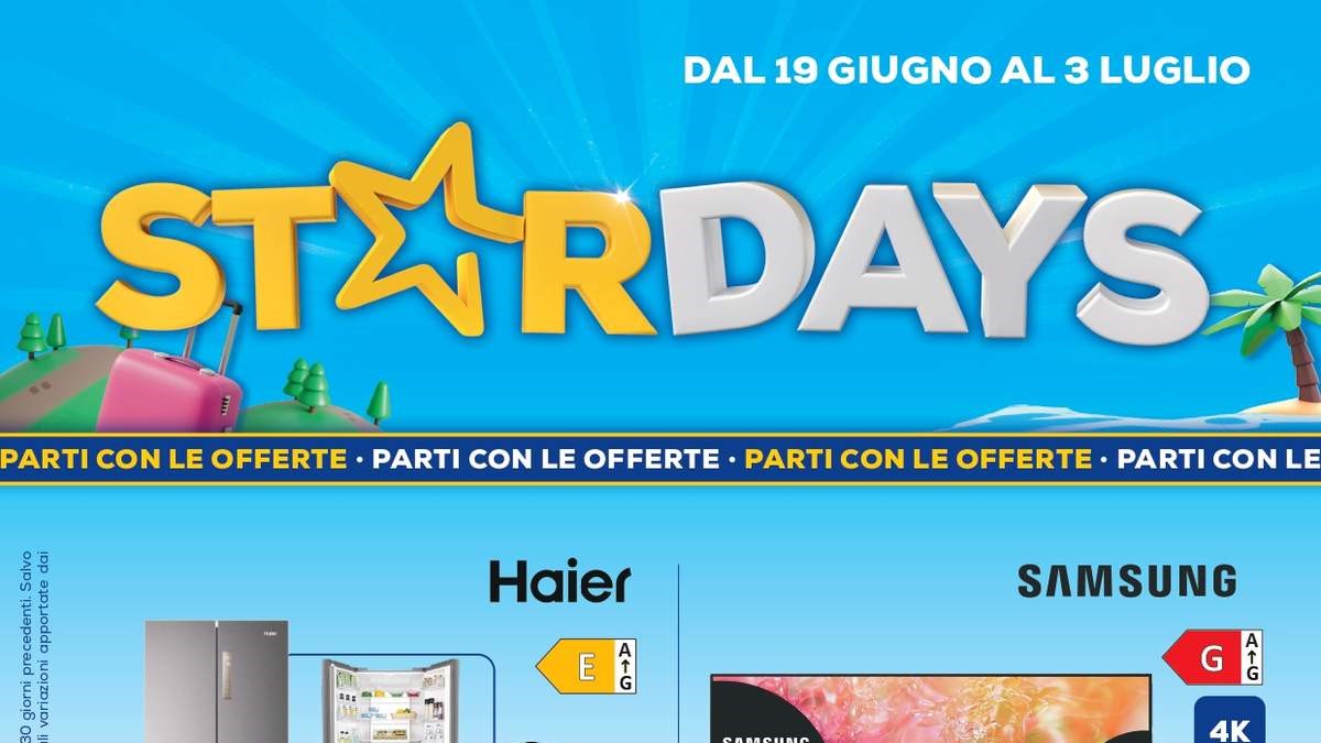 Volantino Euronics dal 19 giugno 2025