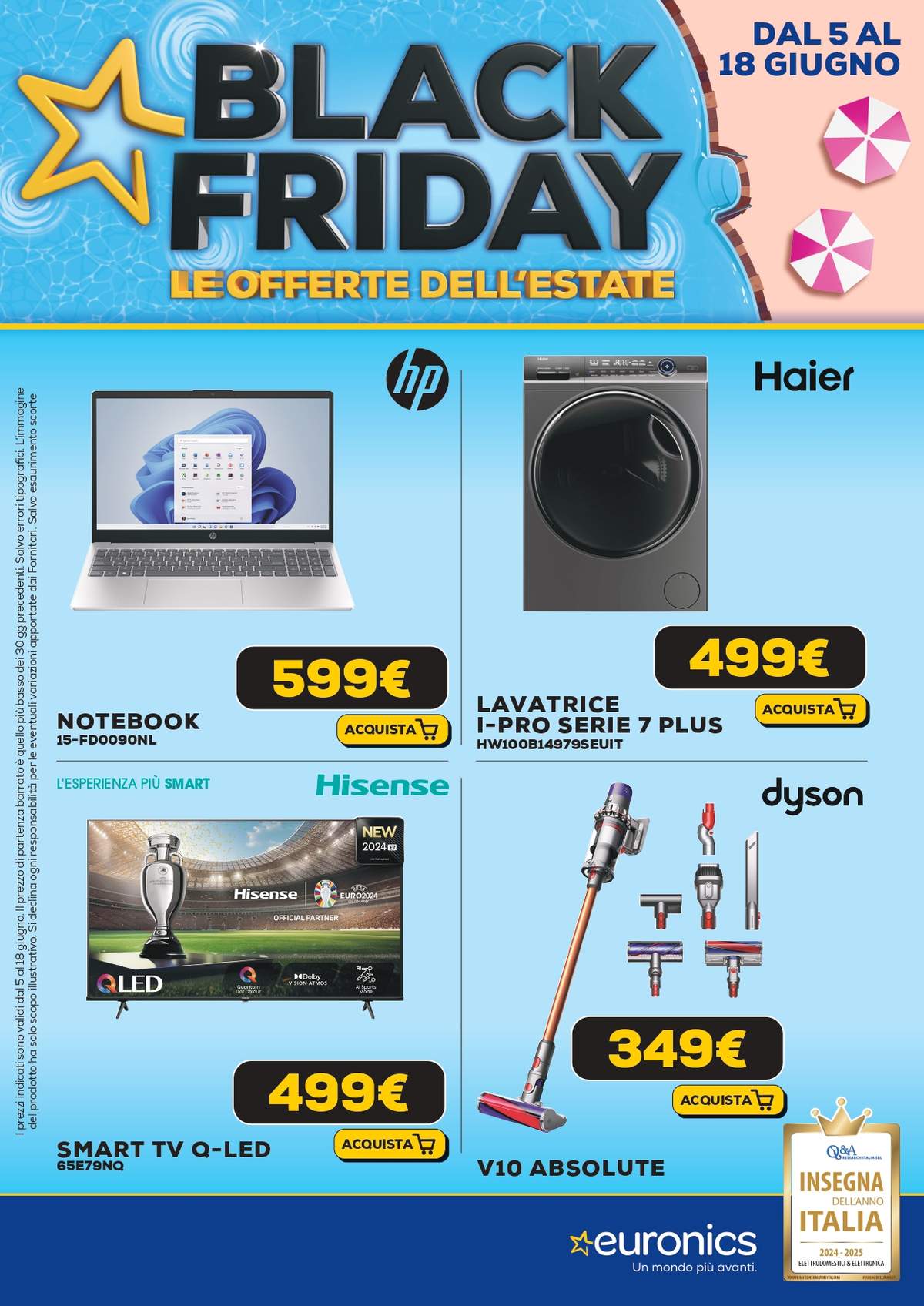 Volantino Euronics dal 5 giugno 2025