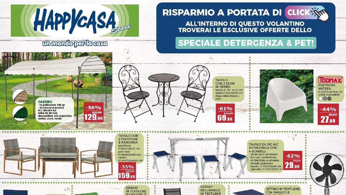 Volantino Happy Casa dal 25 giugno 2025