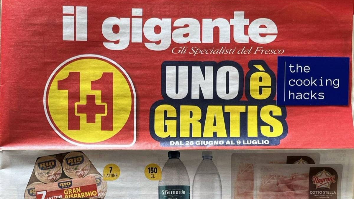 Volantino Il Gigante dal 26 giugno 2025