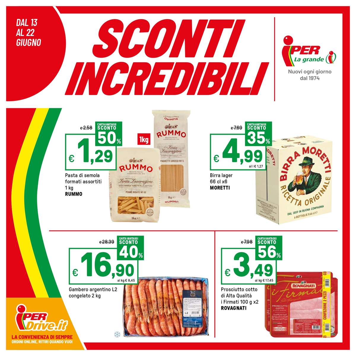 Volantino Iper dal 13 giugno 2025