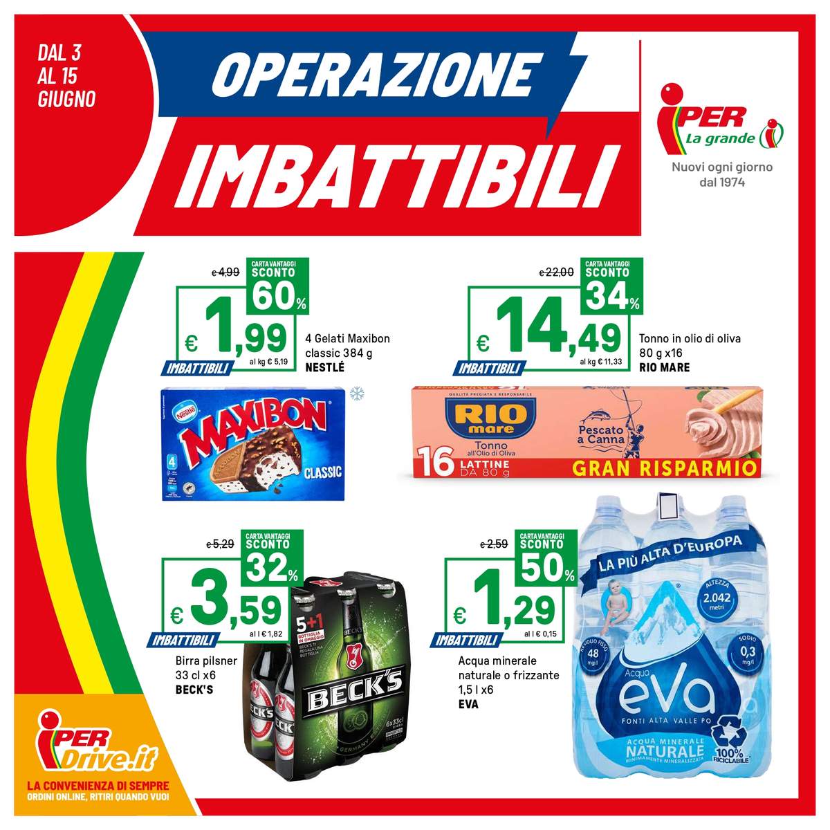 Anteprima Volantino Iper La Grande I dal 3 giugno 2025