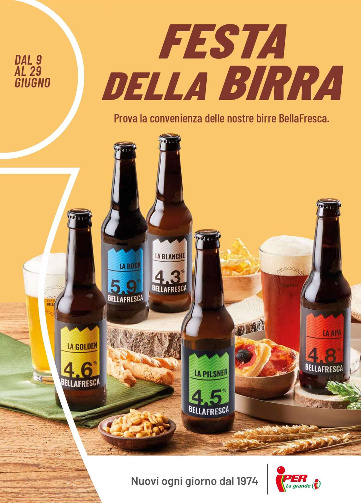 Volantino Iper Festa della Birra dal 9 giugno 2025