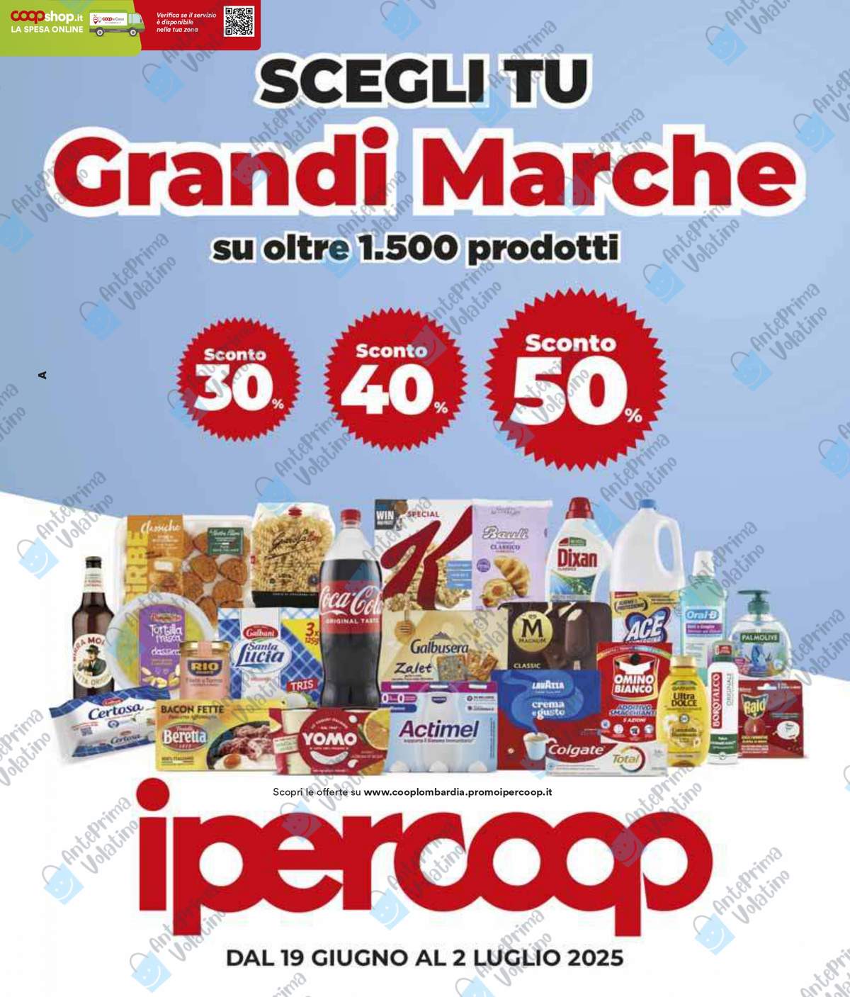 Volantino Ipercoop dal 19 giugno 2025