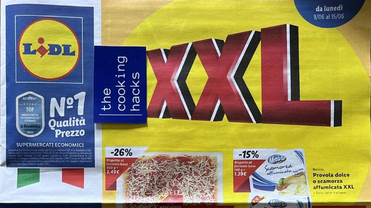 Volantino Lidl dal 9 giugno 2025