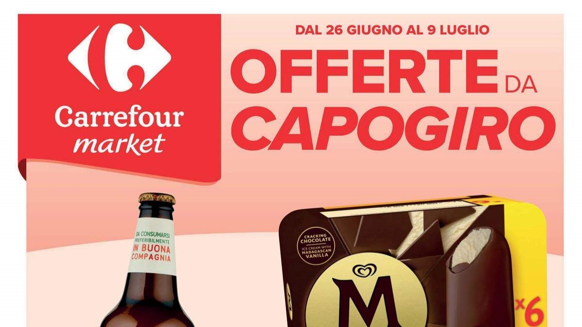 Volantino Carrefour Market dal 26 giugno 2025