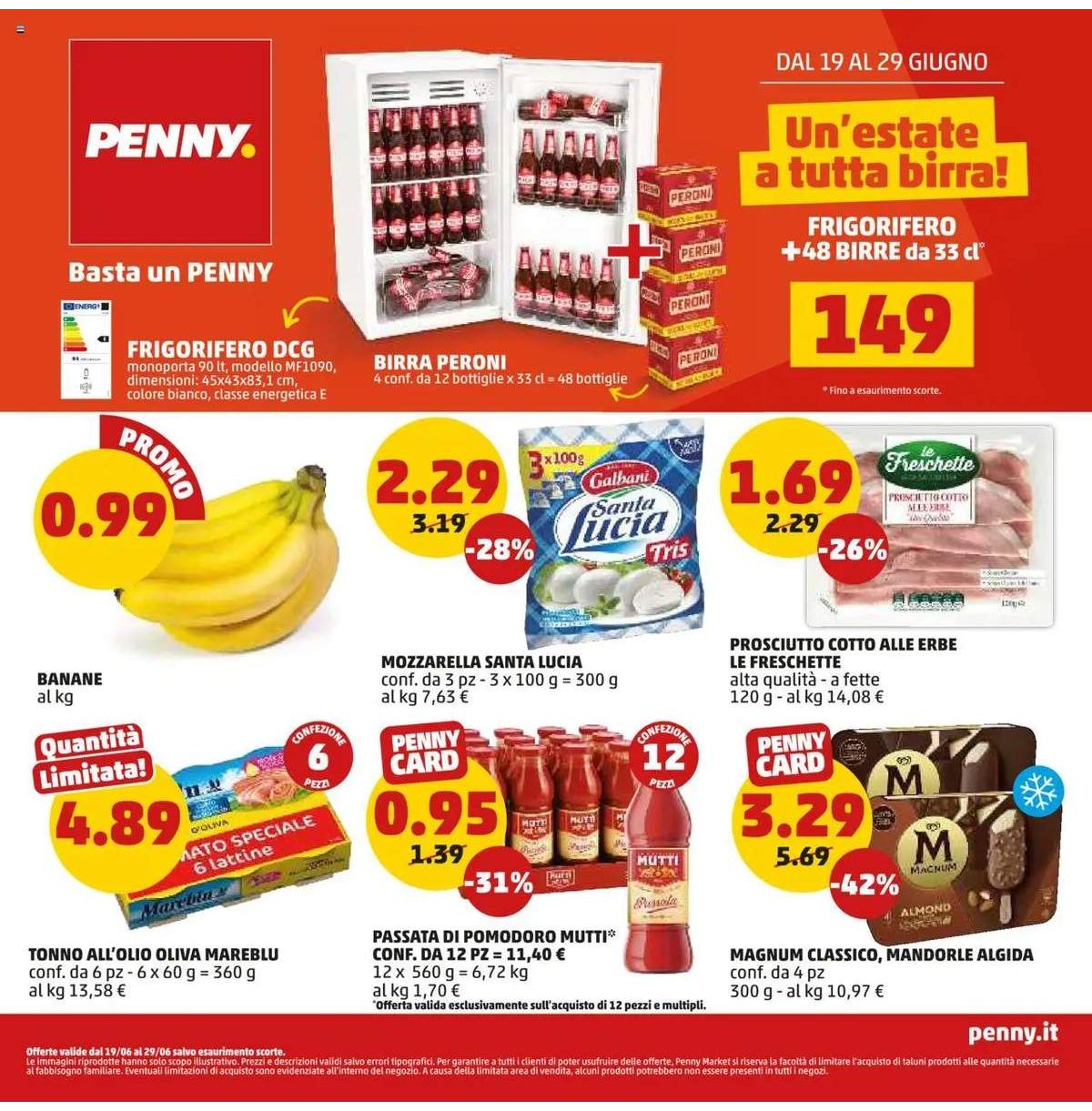 Volantino Penny dal 19 giugno 2025