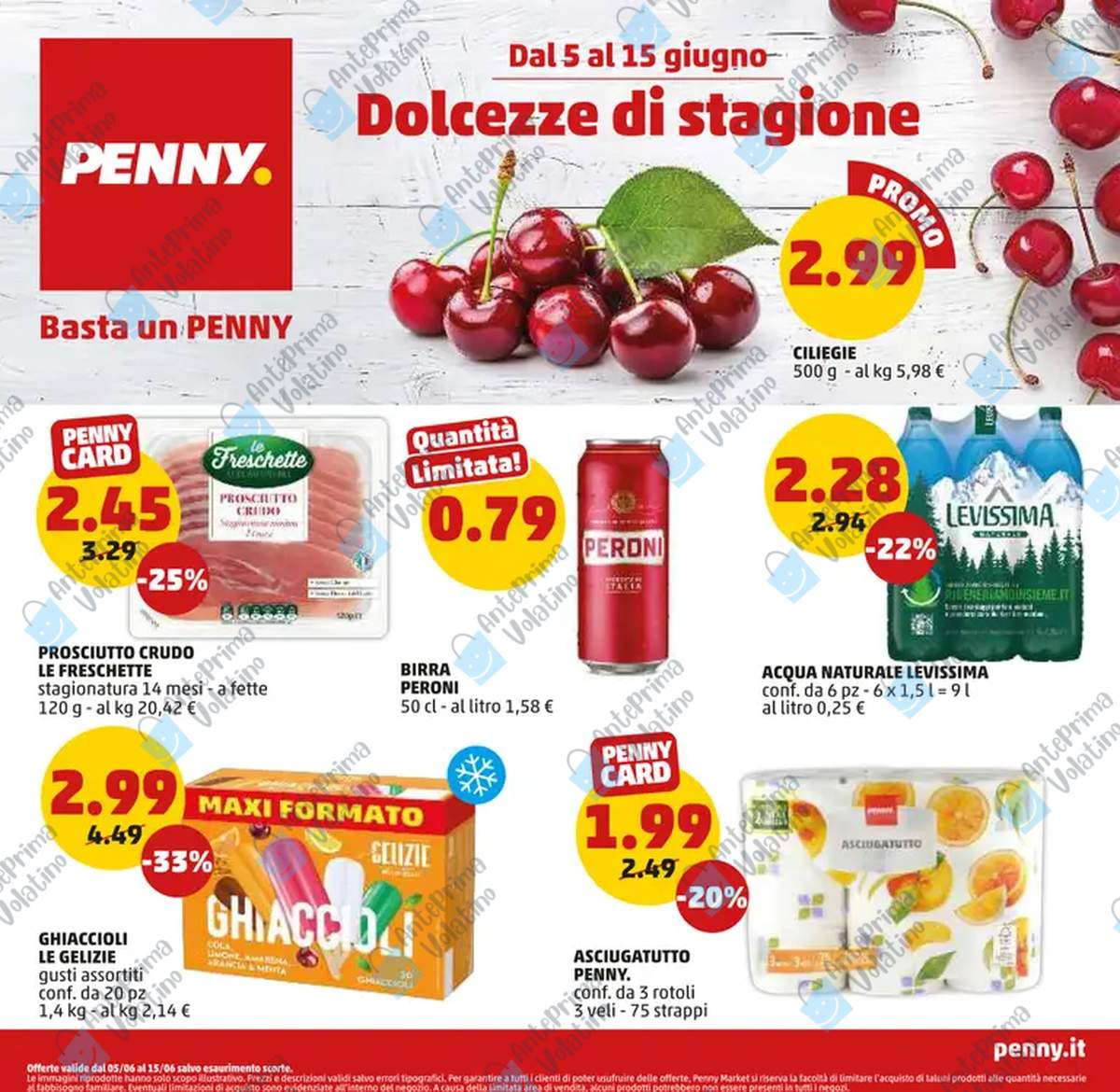 Anteprima Volantino Penny dal 5 giugno 2025