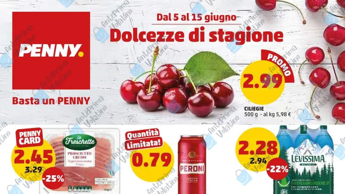 Volantino Penny dal 5 giugno 2025