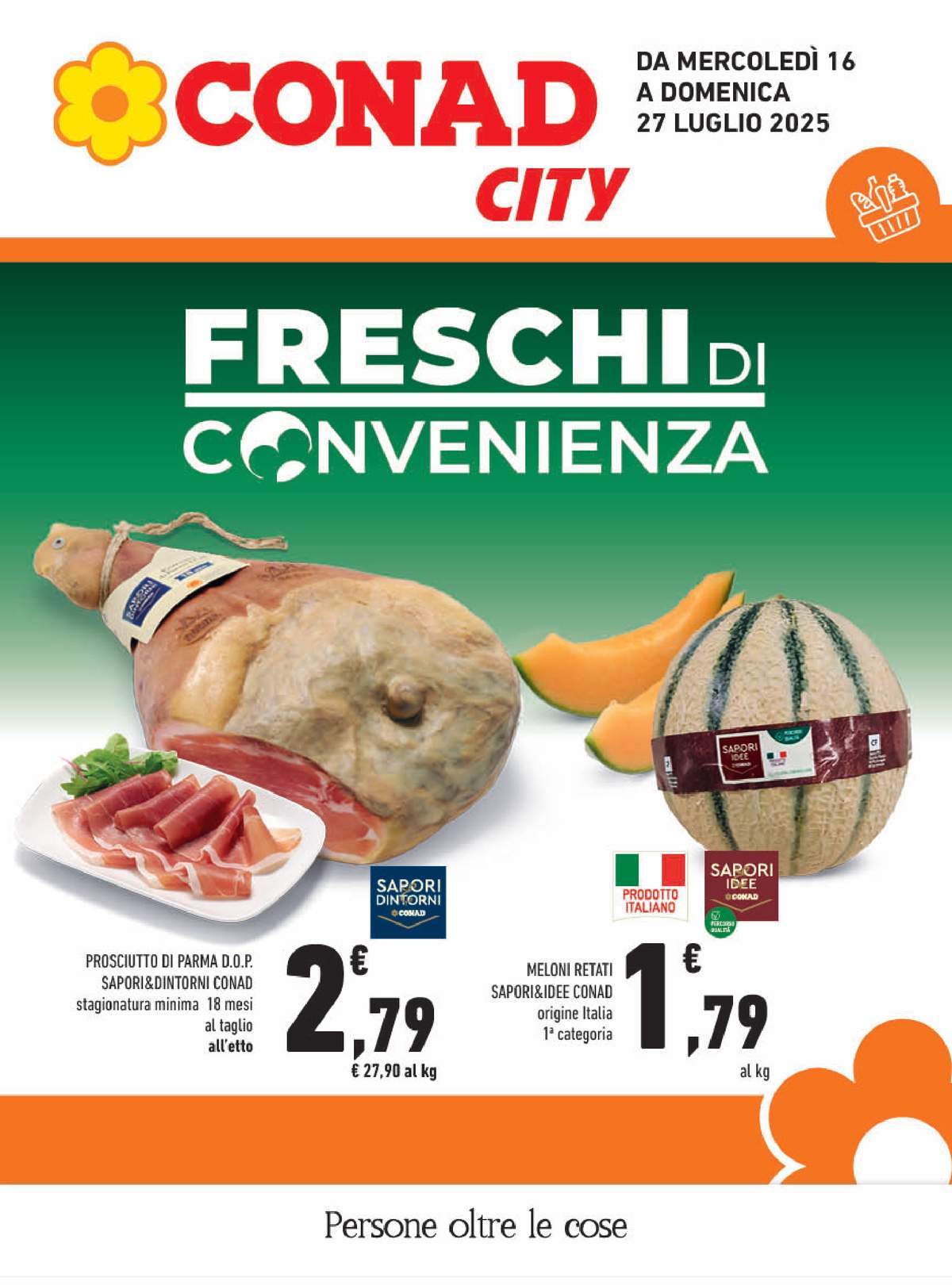 Volantino Conad City Campania dal 16 luglio 2025