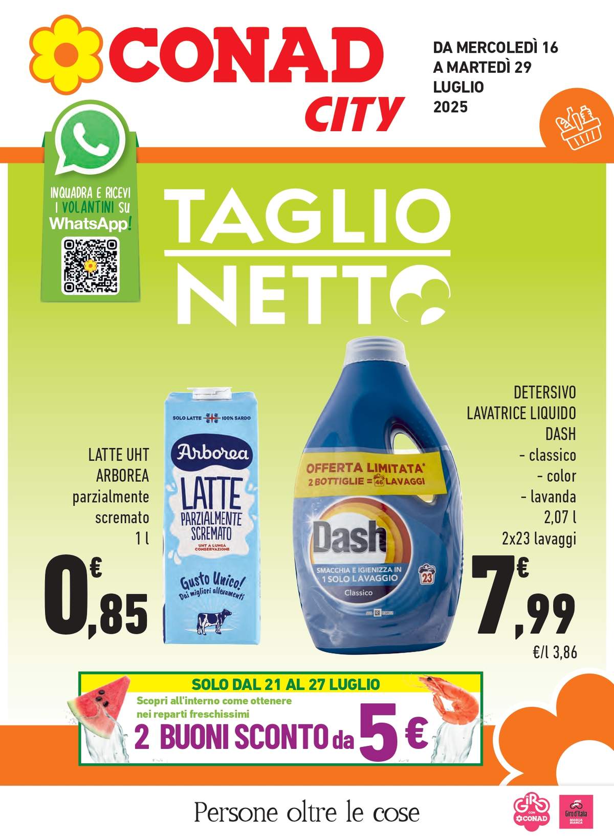 Volantino Conad City Lombardia dal 16 luglio 2025