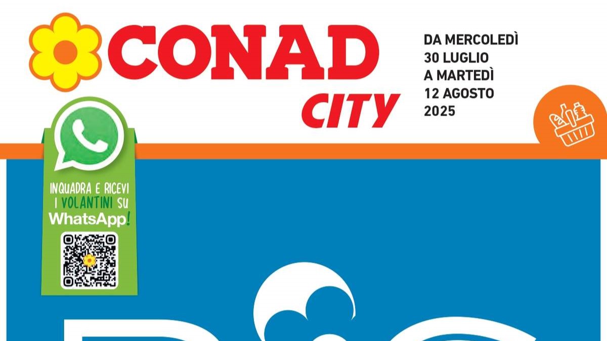 Volantino Conad City Lombardia dal 30 luglio 2025