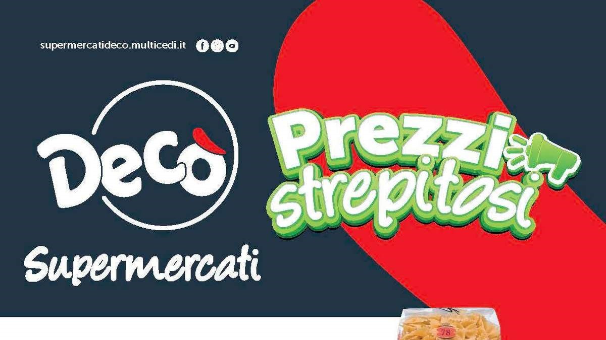 Volantino Decò dal 29 luglio 2025
