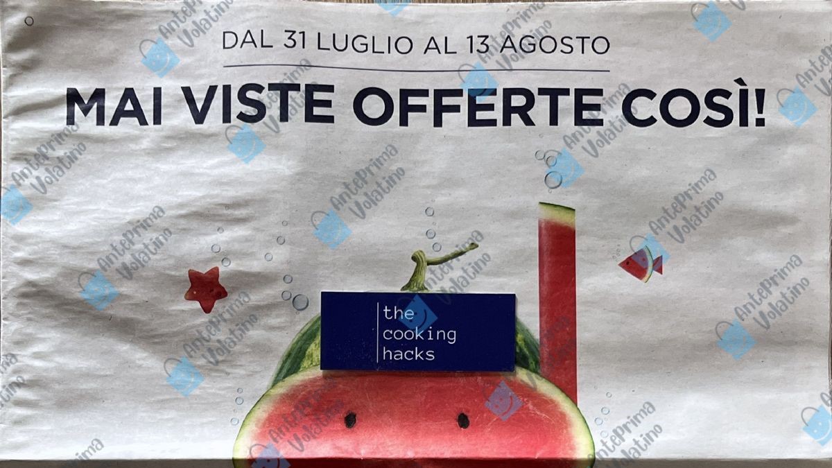 Volantino Esselunga dal 31 luglio 2025