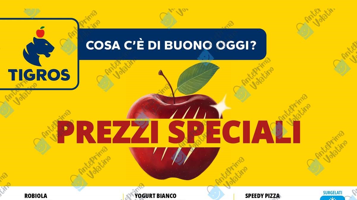 Volantino Tigros Prezzi Speciali dal 15 luglio 2025