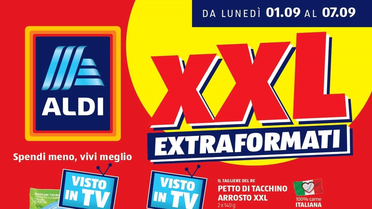 Volantino Aldi dal 1 settembre 2025