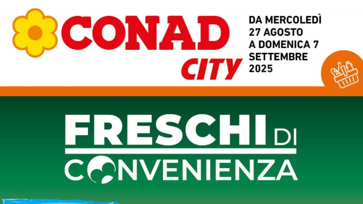 Volantino Conad Lazio dal 27 agosto 2025