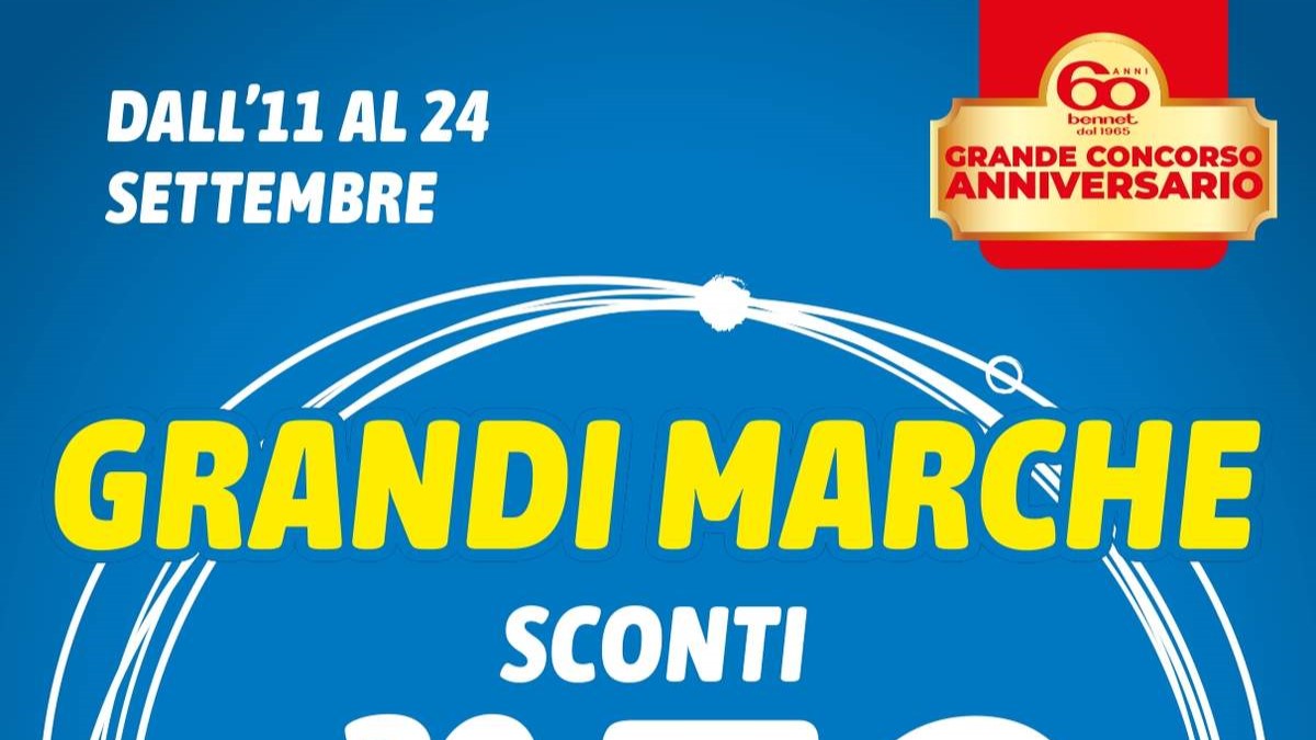 Volantino Bennet dal 11 settembre 2025