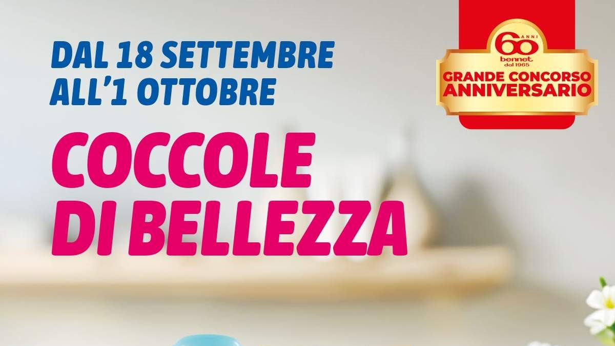 Volantino Bennet Coccole di Bellezza dal 18 settembre 2025