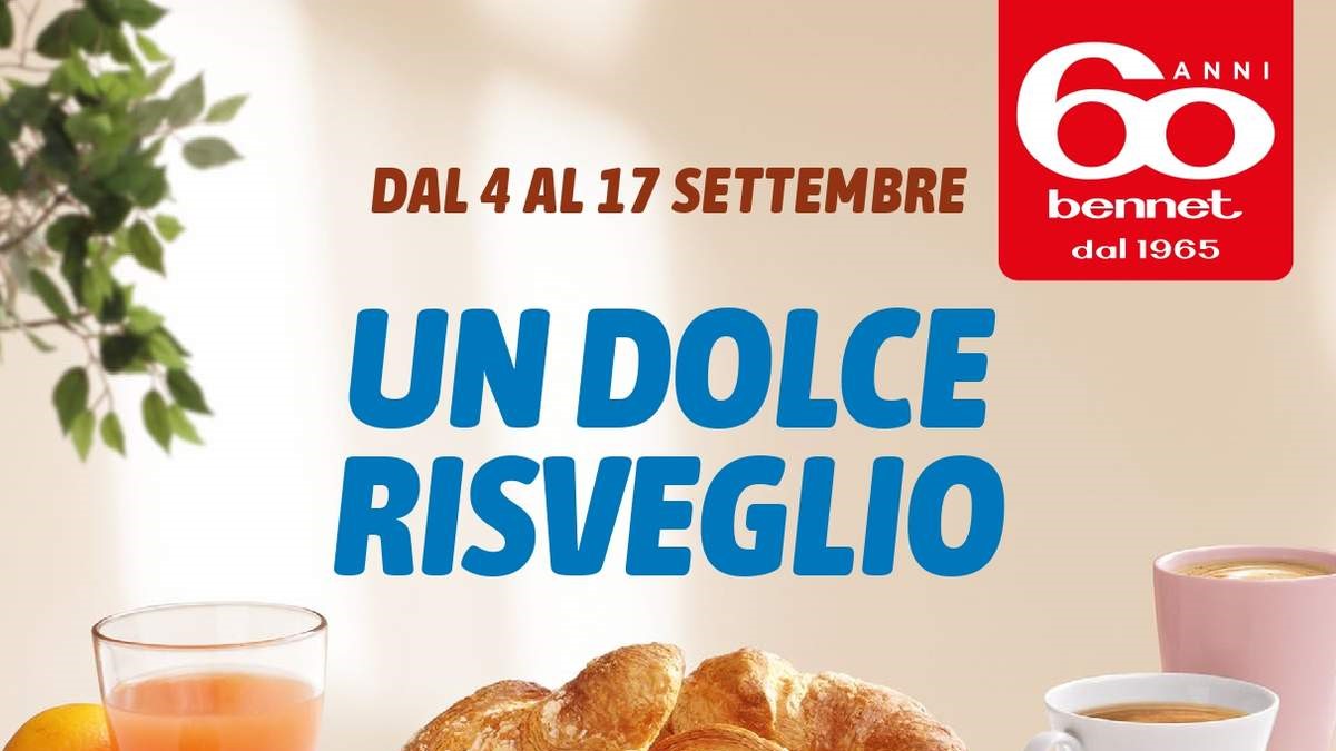 Volantino Bennet dal 4 settembre 2025