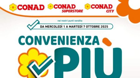 Volantino Conad "Convenienza Più" Lazio dal 1 ottobre 2025