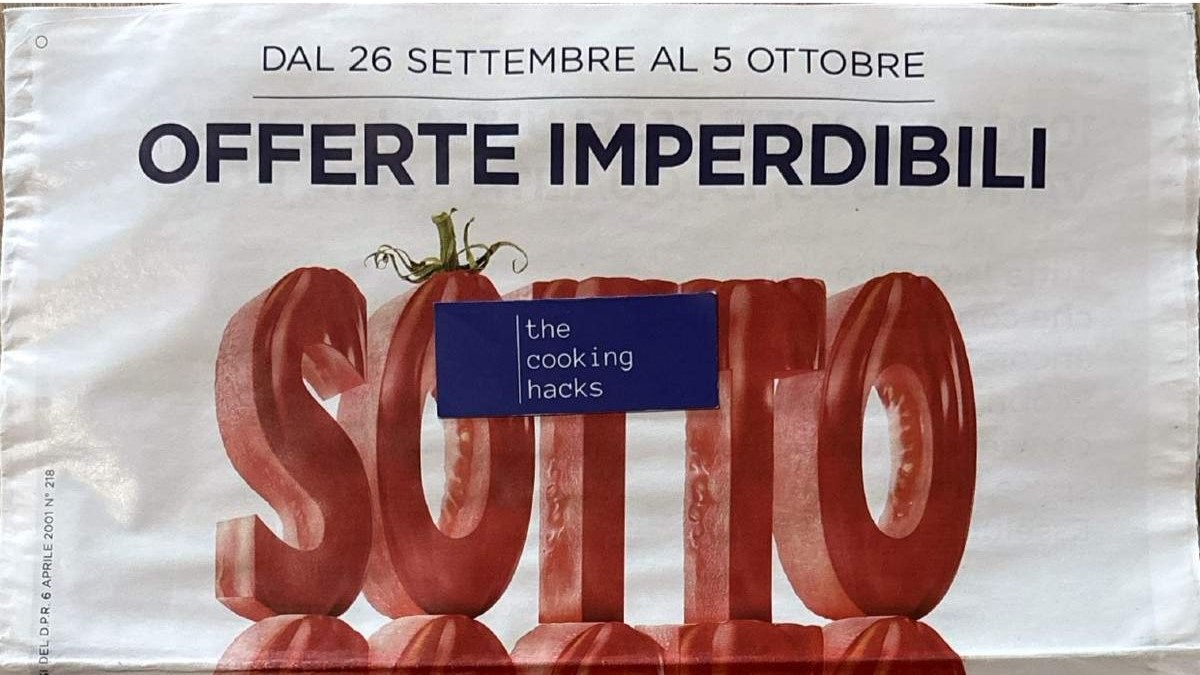 Volantino Esselunga dal 26 settembre 2025